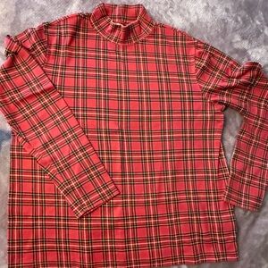 Croft & Barrow Red Plaid Shirt